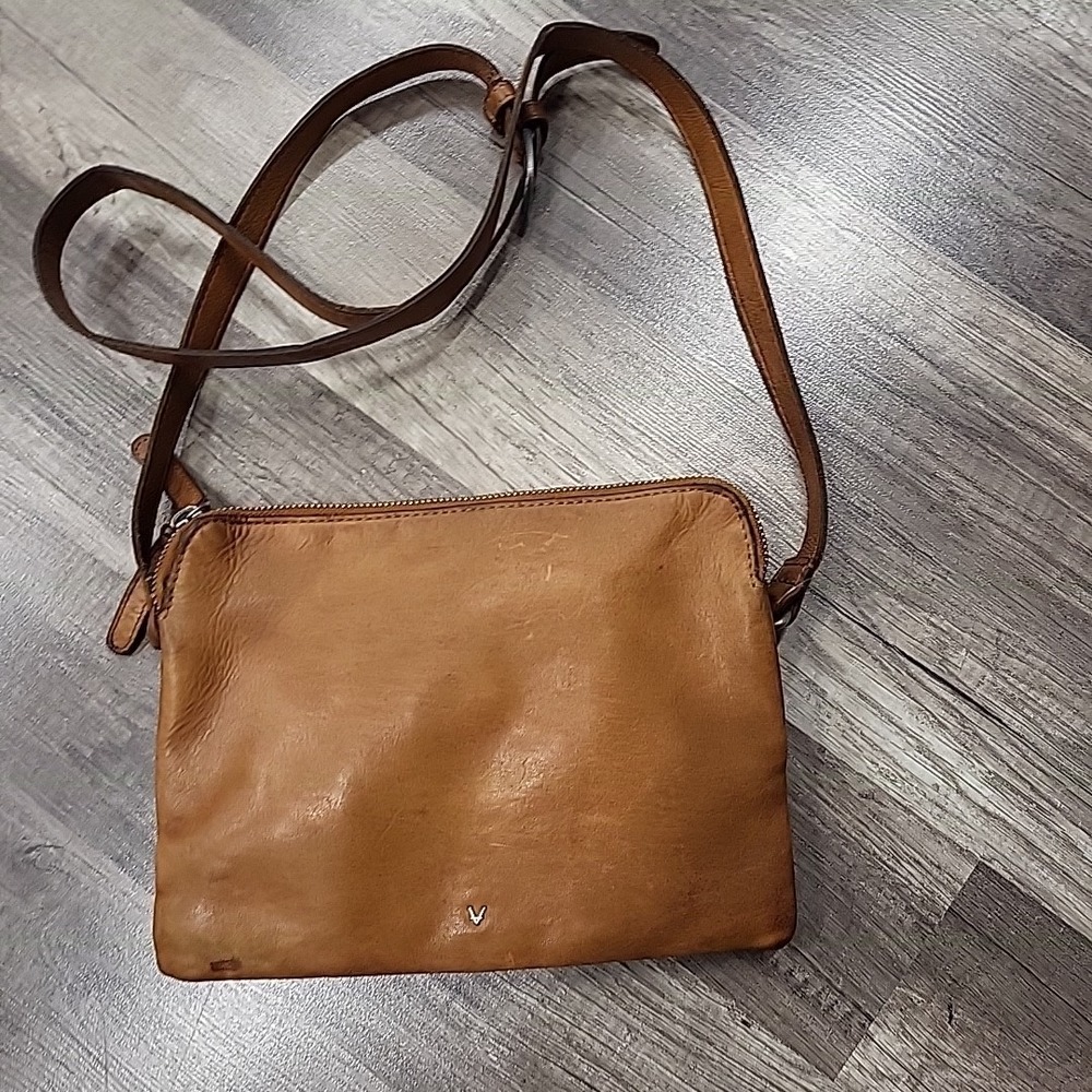 Anthropology Vilenca Holland Leather Crossbody Bag